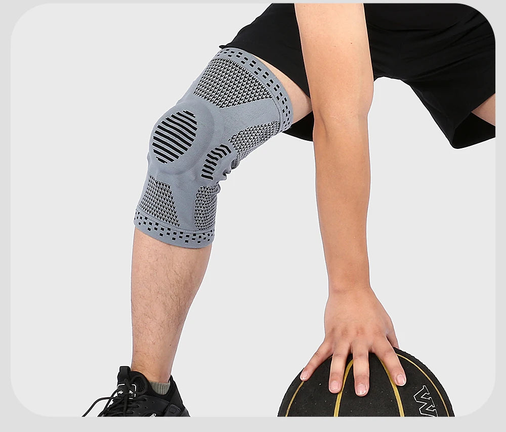 Silicone Spring Full Knee Support